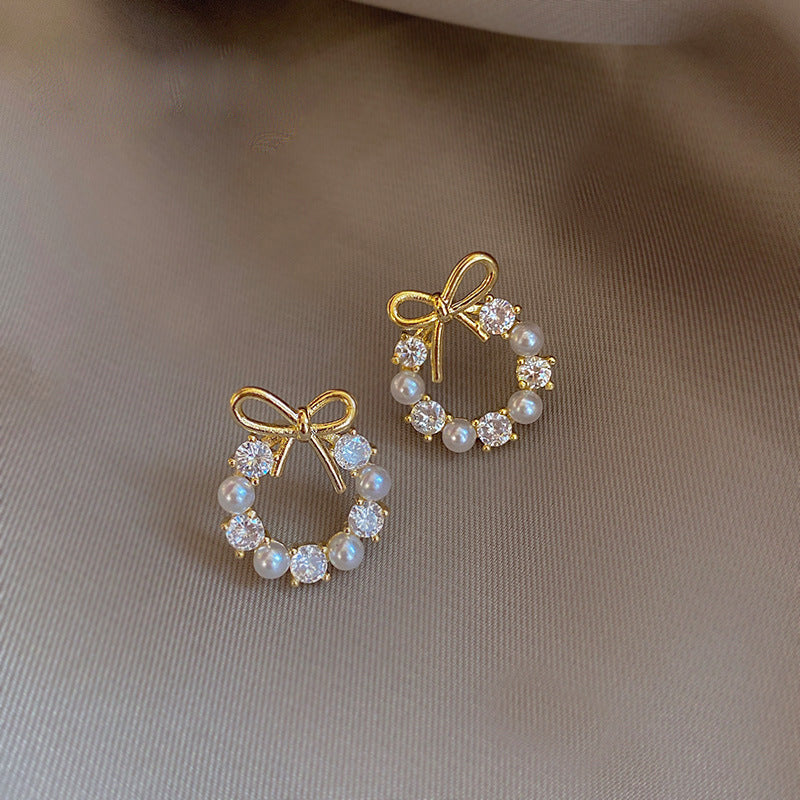 Delicate Pearl Earrings