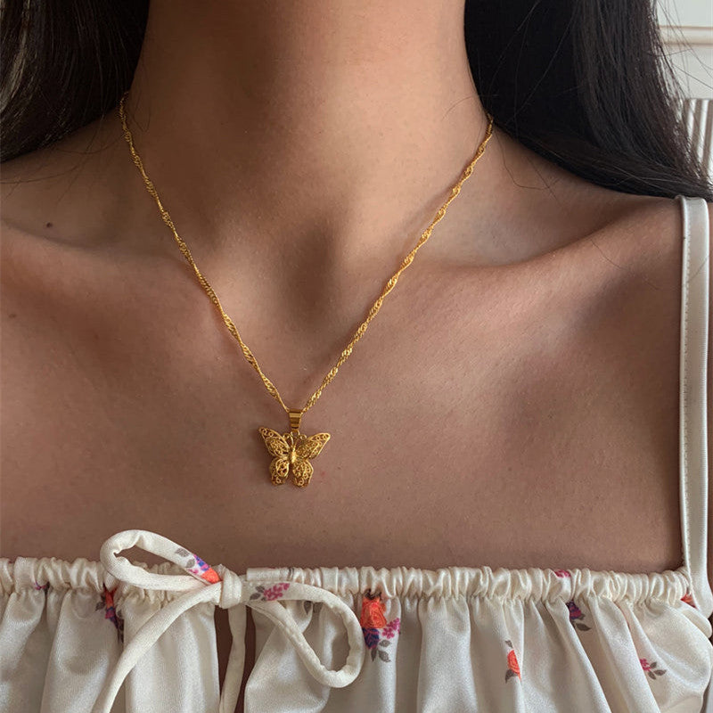 Enchanted Butterfly Necklace