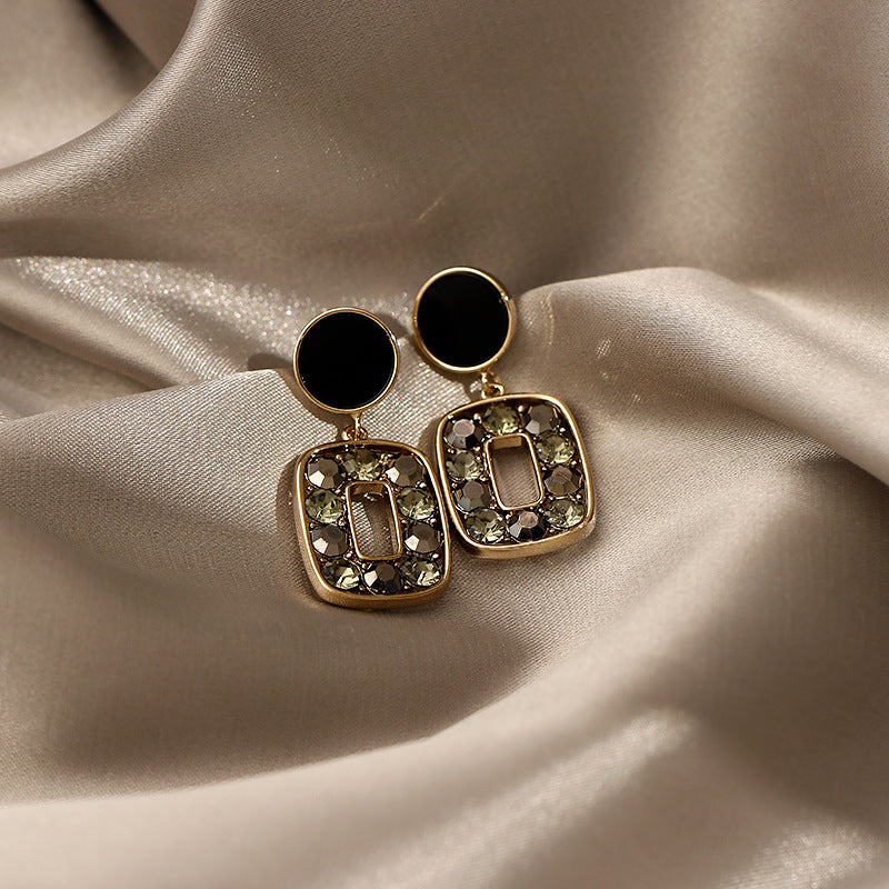 Crystal Valentina Statement Earrings