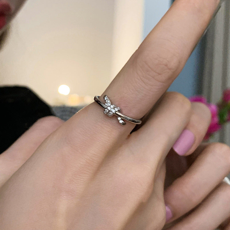 S925 Sterling Silver Knot Ring