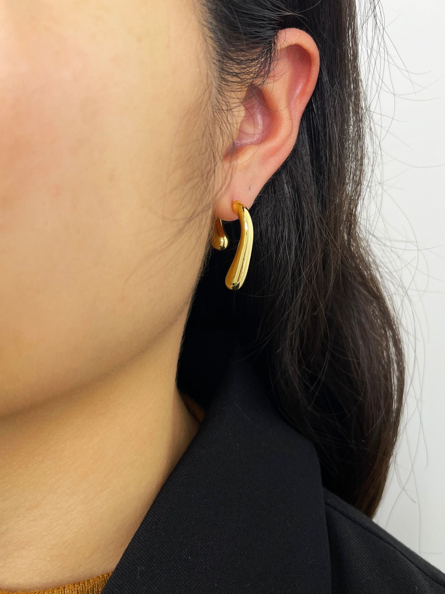 Shaped Drop Earrings