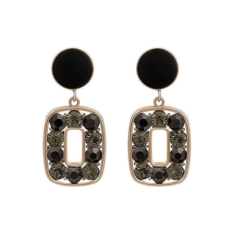 Crystal Valentina Statement Earrings