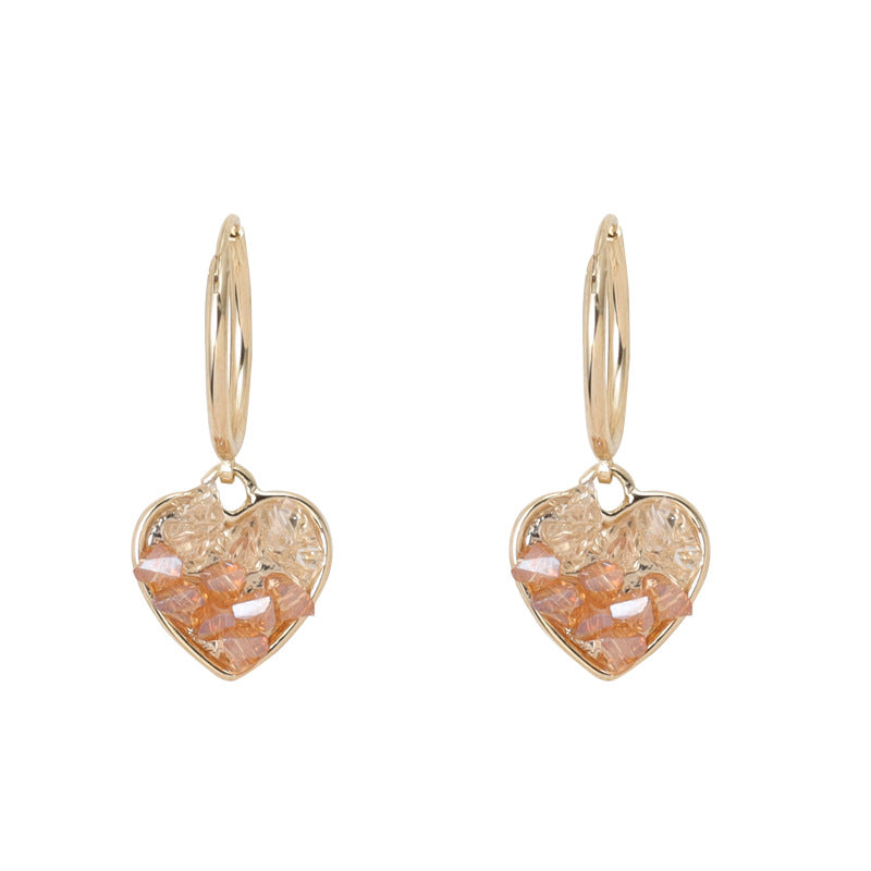 Champagne Gradient Crystal Earrings