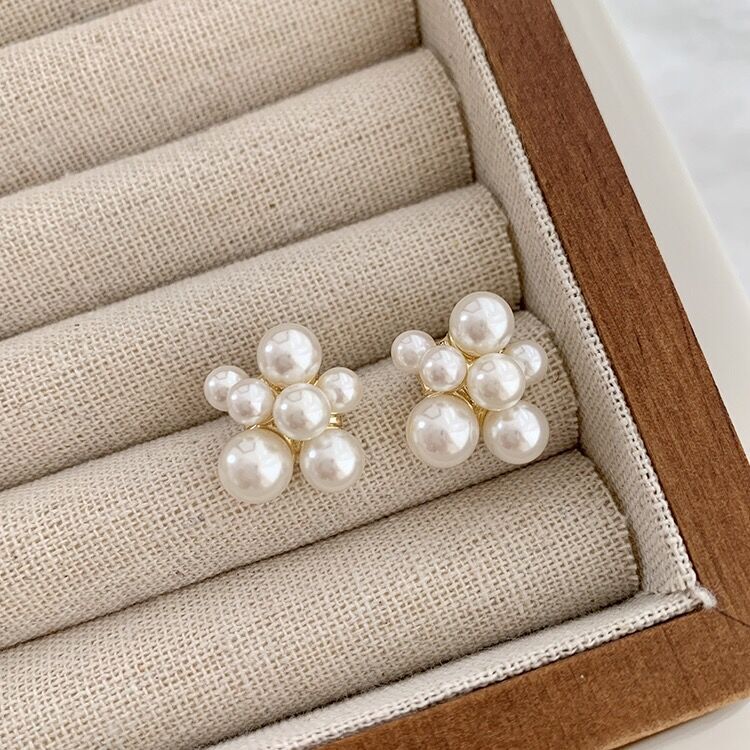 Flowering Pearl Earrings