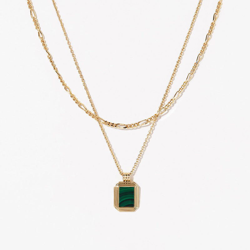 Layered necklace set