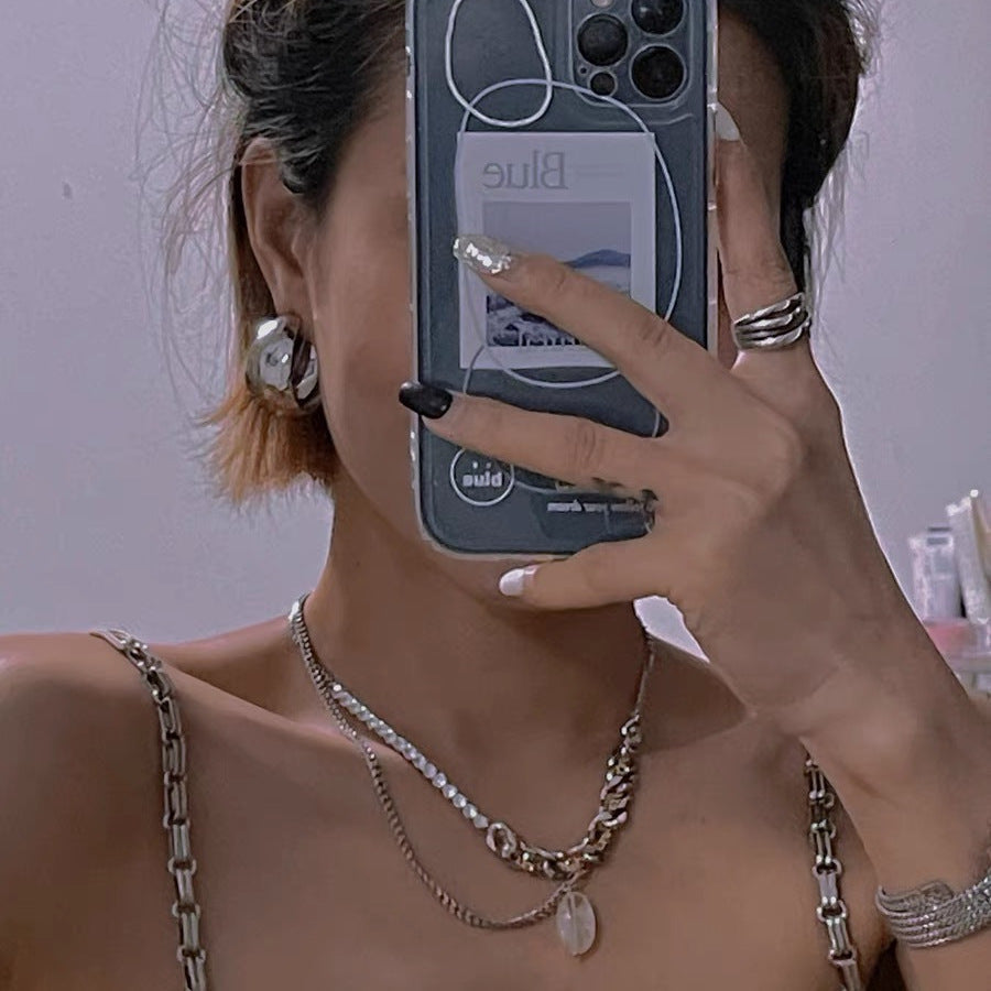 Personalized design multi-layer necklace