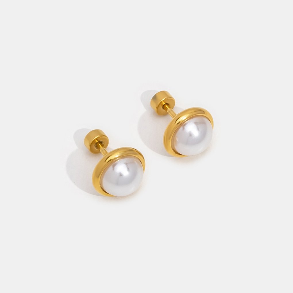 Pearl Stud Earrings