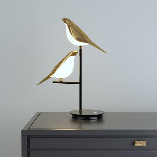 LED Table Lamp Bird Modern Sculpture