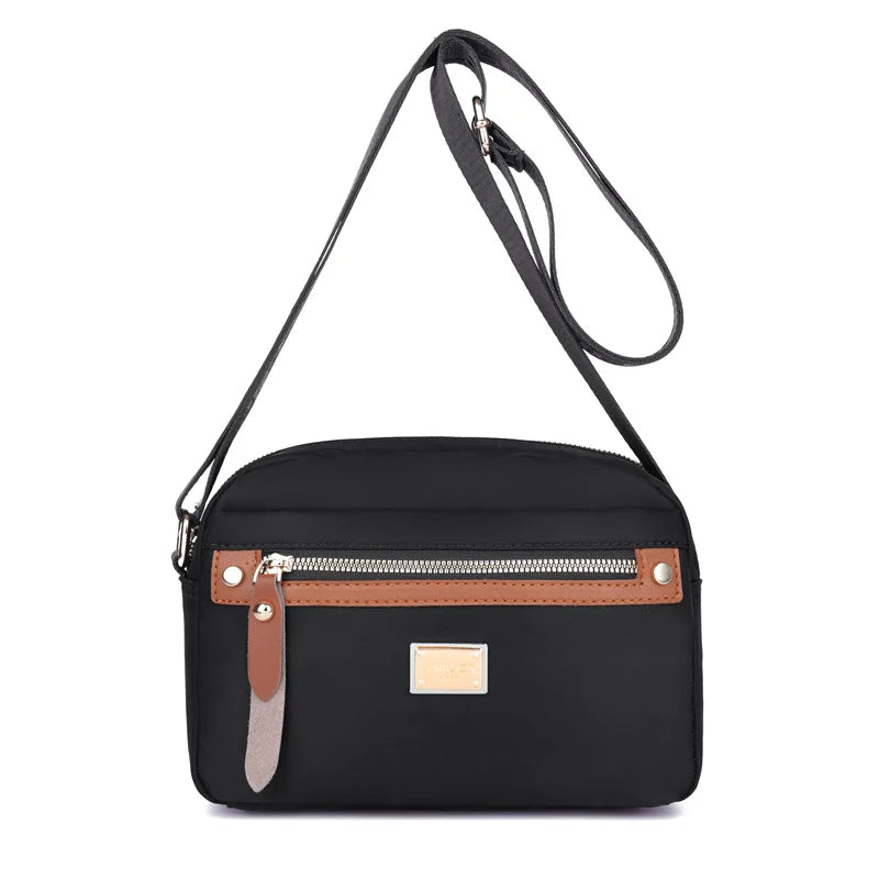 Nylon crossbody bag