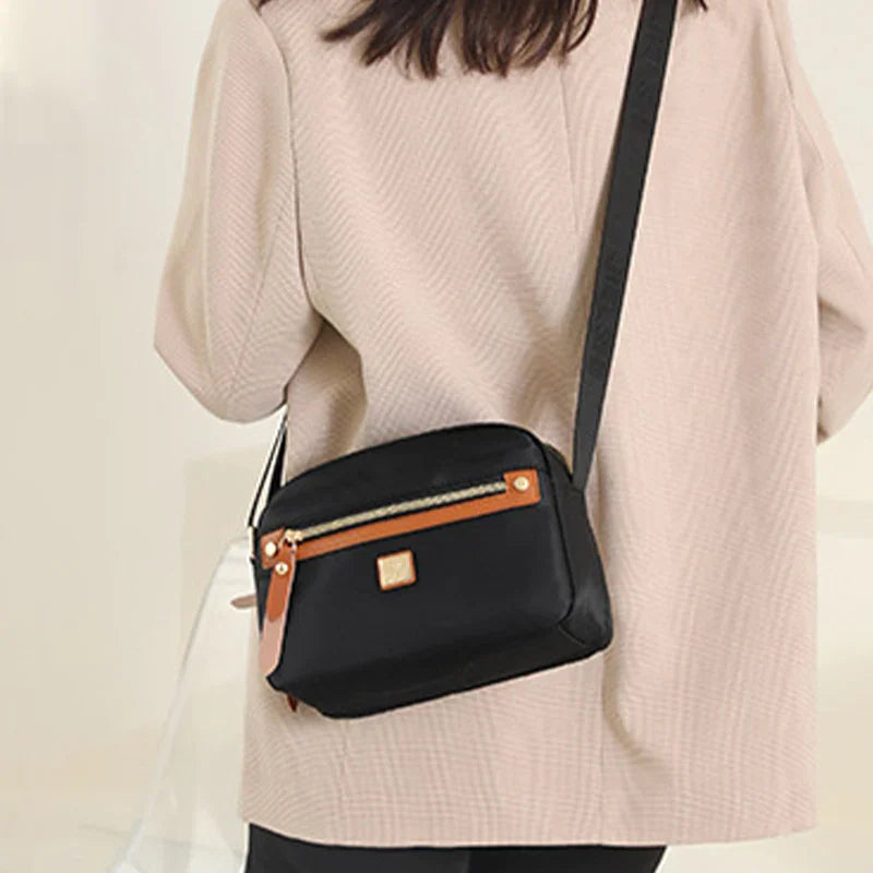 Nylon crossbody bag