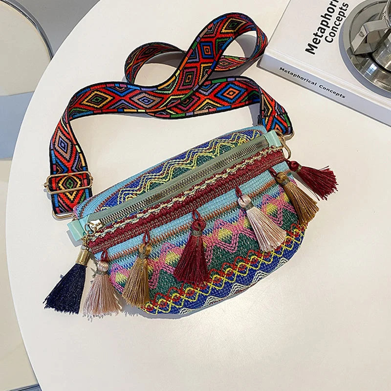 Colorful waist/shoulder bag