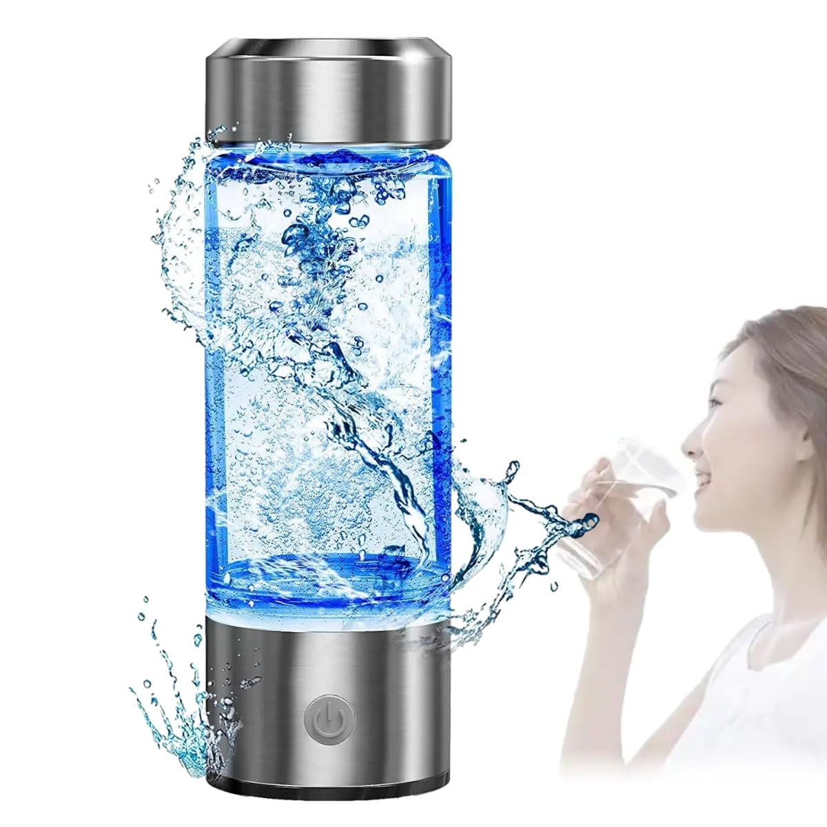 Hydrogen Water Bottle | Portable Rechargeable BPA-Free Alkaline Water