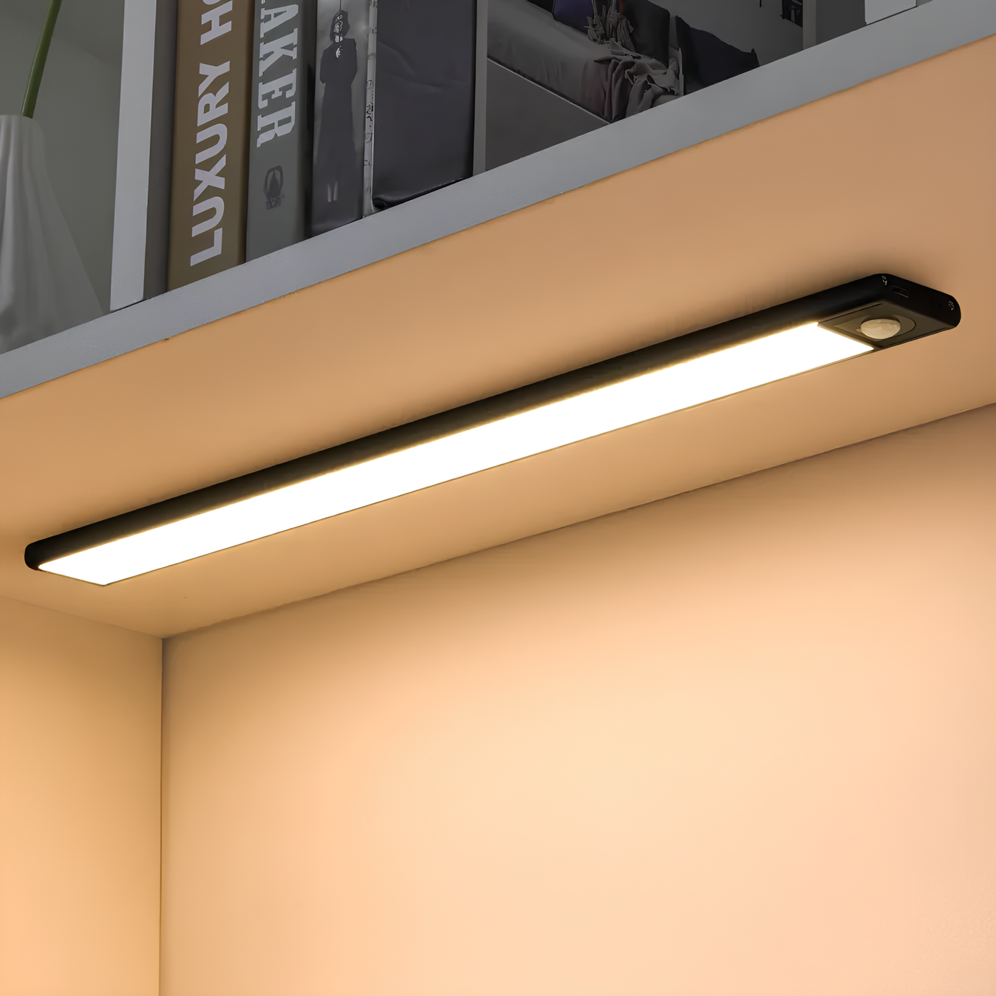 LED Wall Light Motion Sensor Rechargeable Strip