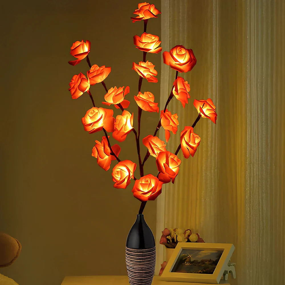 Fairy Lights Branch Lamp LED Floral Table Decor Bedroom
