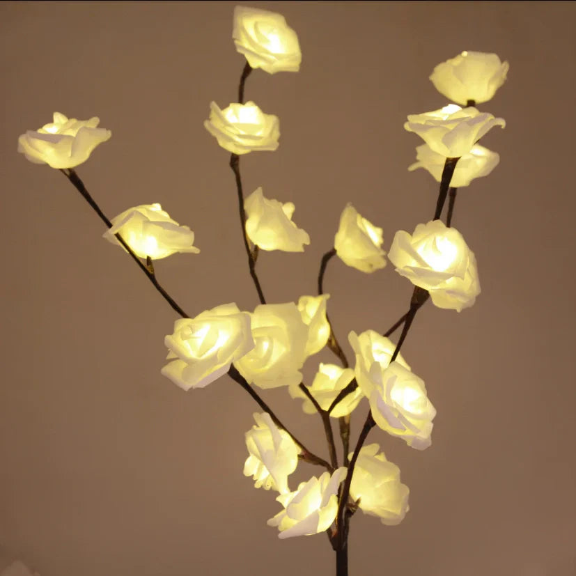 Fairy Lights Branch Lamp LED Floral Table Decor Bedroom