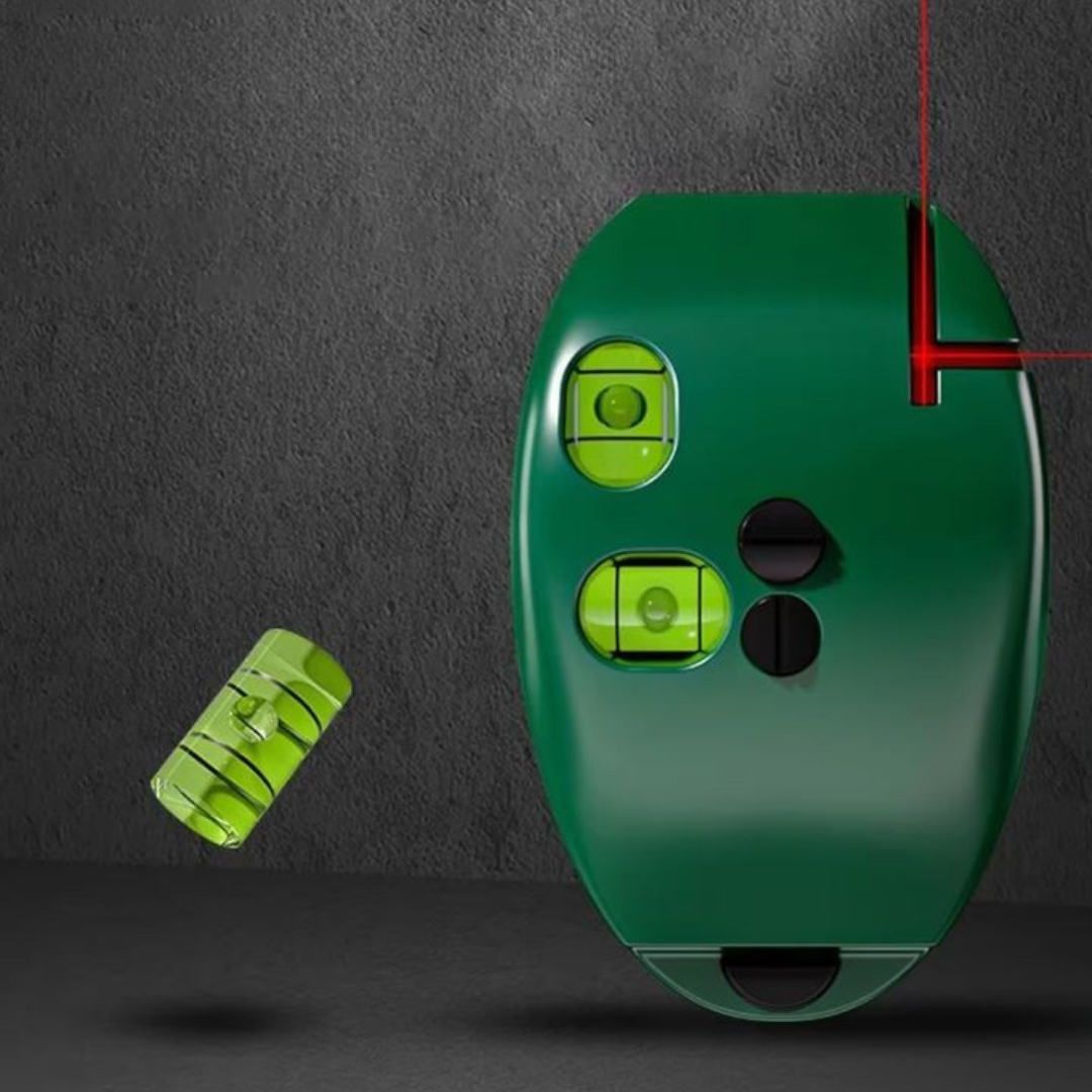 Laser Level Tool with Precision 90° Angle
