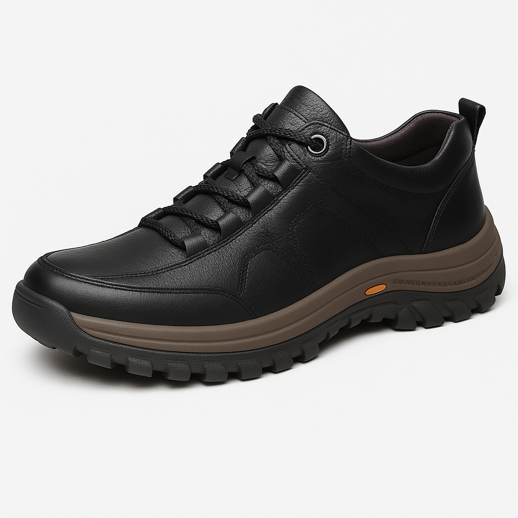 Walking Shoes Leather Arch Support for Men