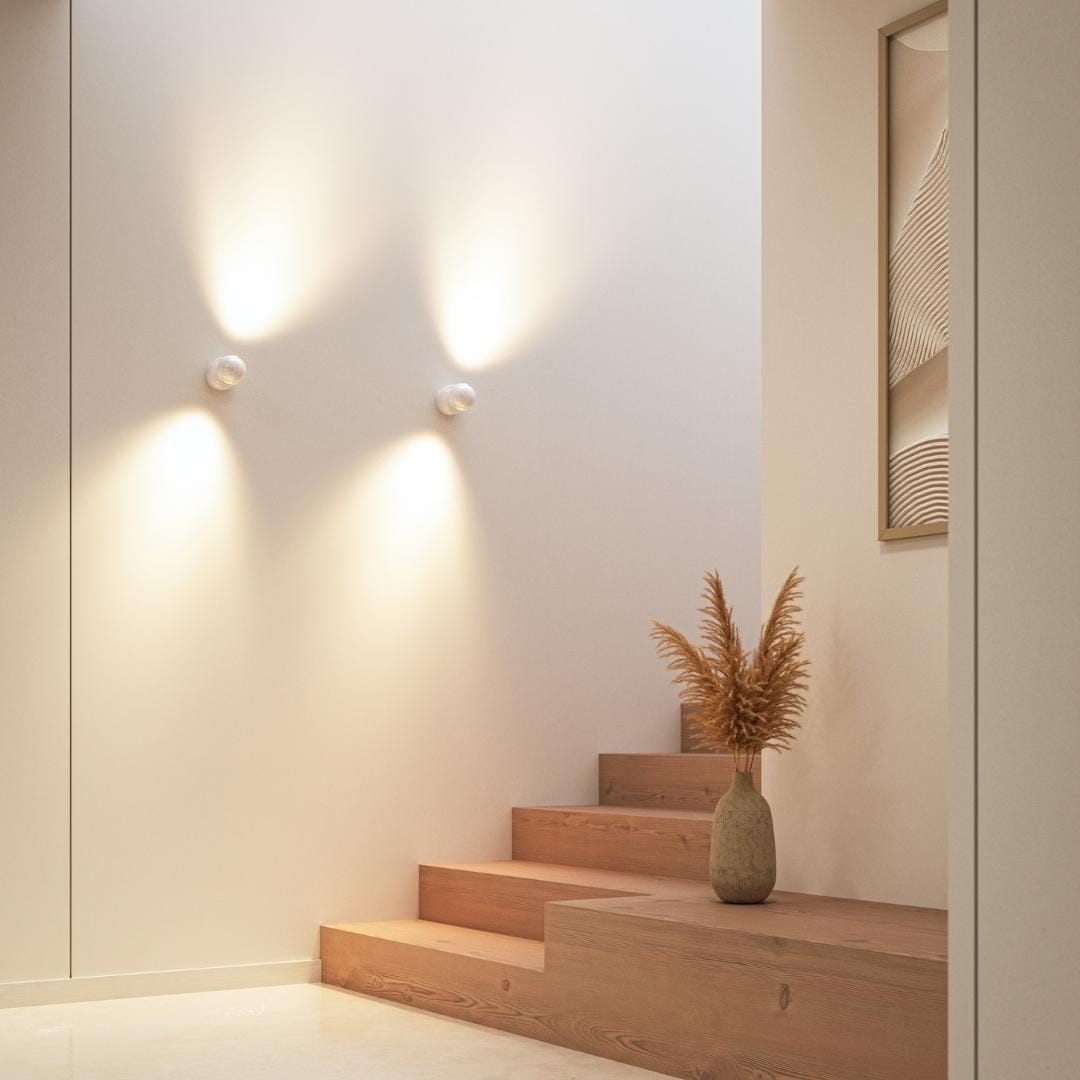 LED Wall Light Chrome Modern Spot Lamp