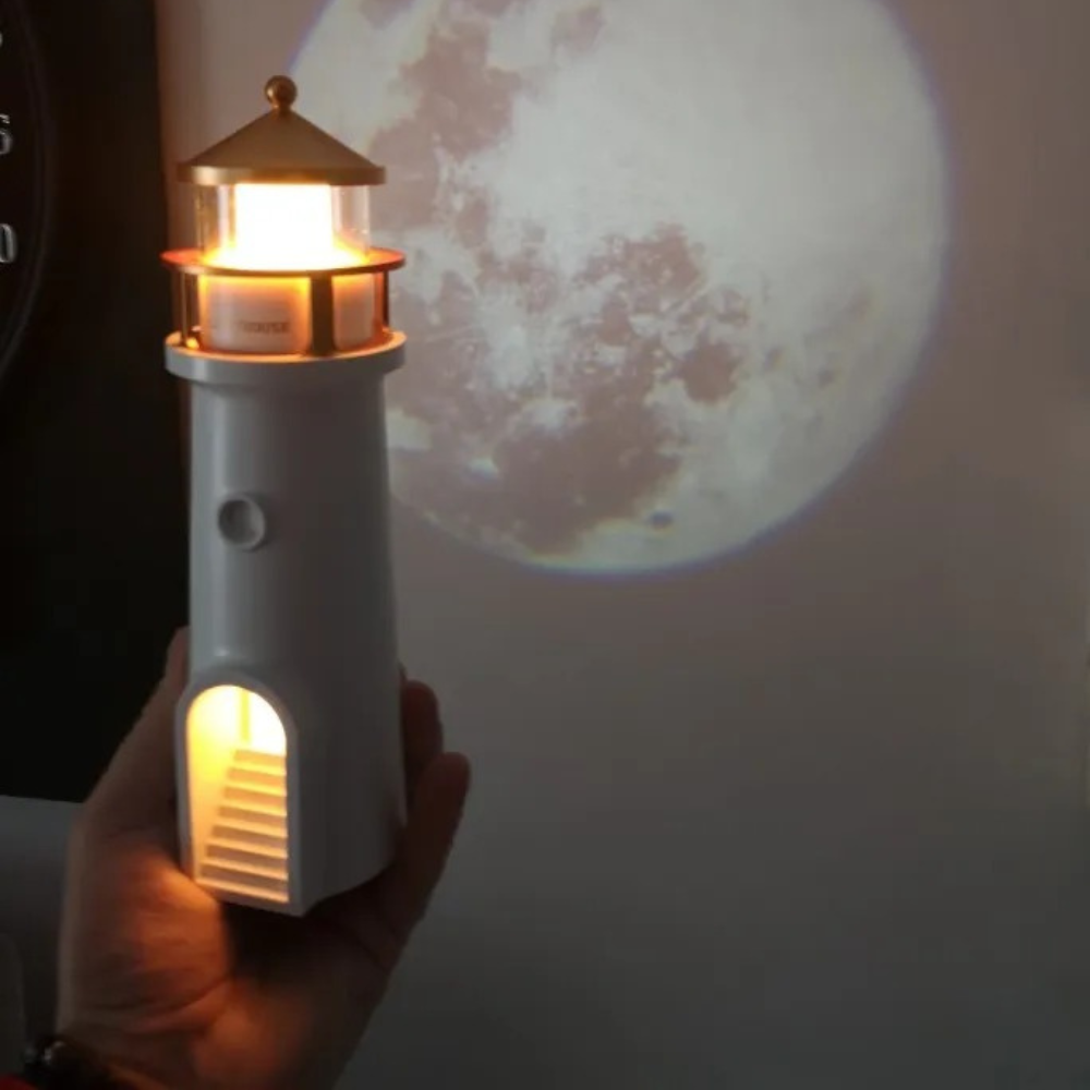 Moon Lamp Night Light Lighthouse Design Bedroom Decor