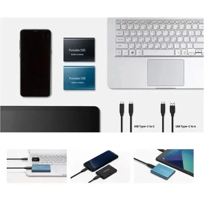 Portable SSD Drive Compact High-Speed Storage