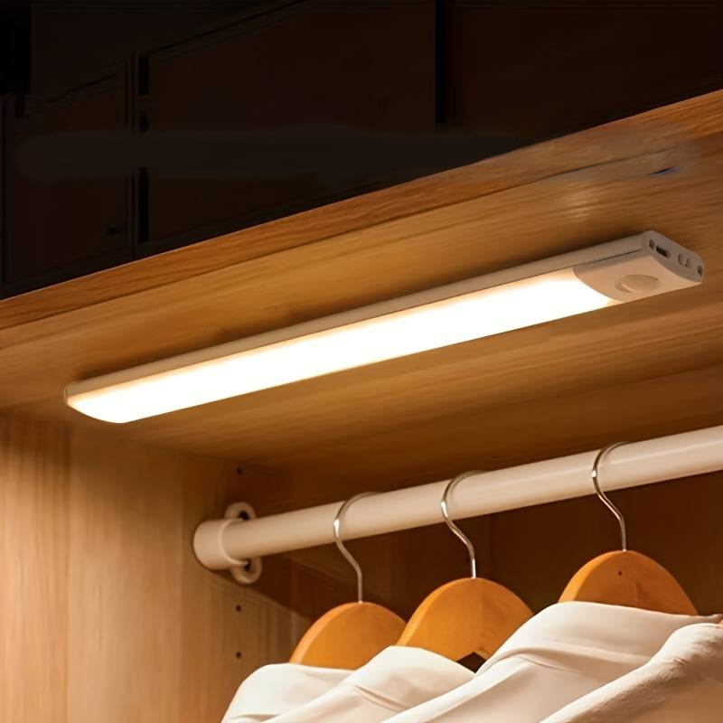 LED Wall Light Motion Sensor Rechargeable Strip