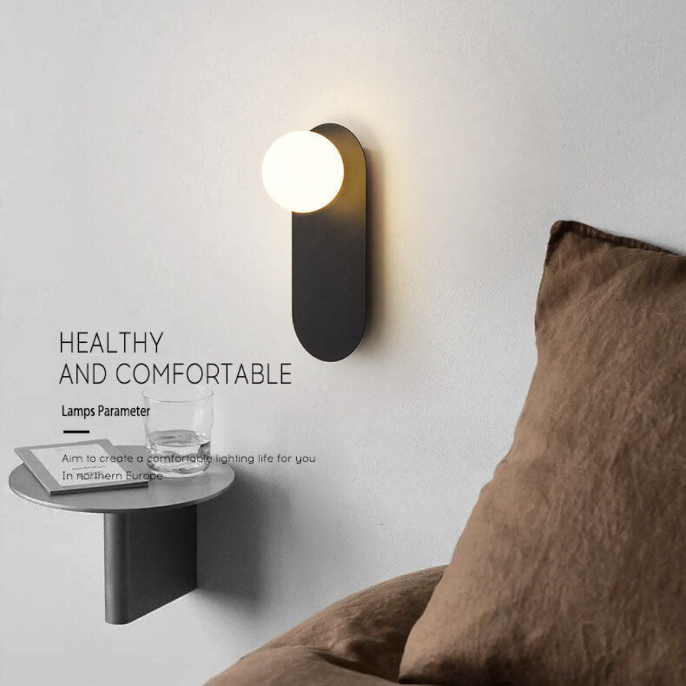 Wall Light Nordic Glass Minimalist Lamp