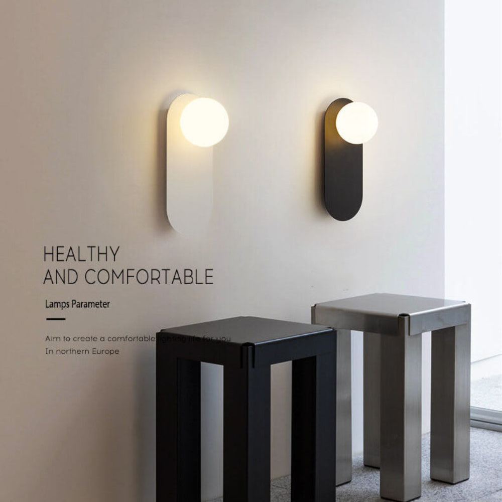 Wall Light Nordic Glass Minimalist Lamp