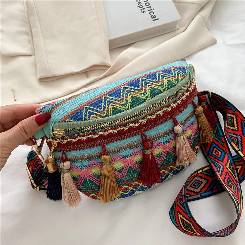 Colorful waist/shoulder bag