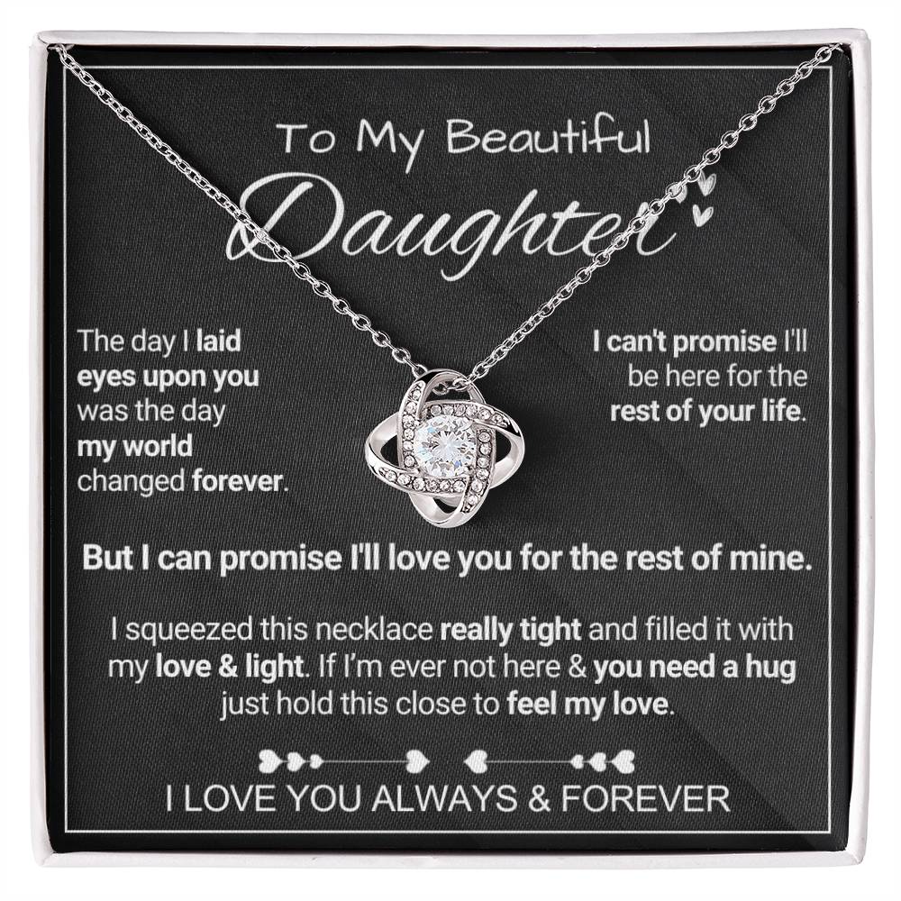 To My Daughter - Promise - Love Knot
