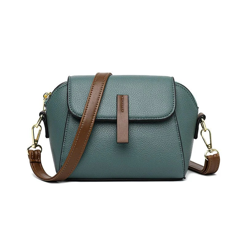 Lightweight luxurious soft leather - trendy and versatile crossbody bag