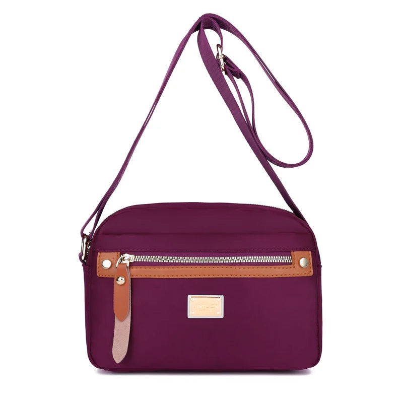 Nylon crossbody bag
