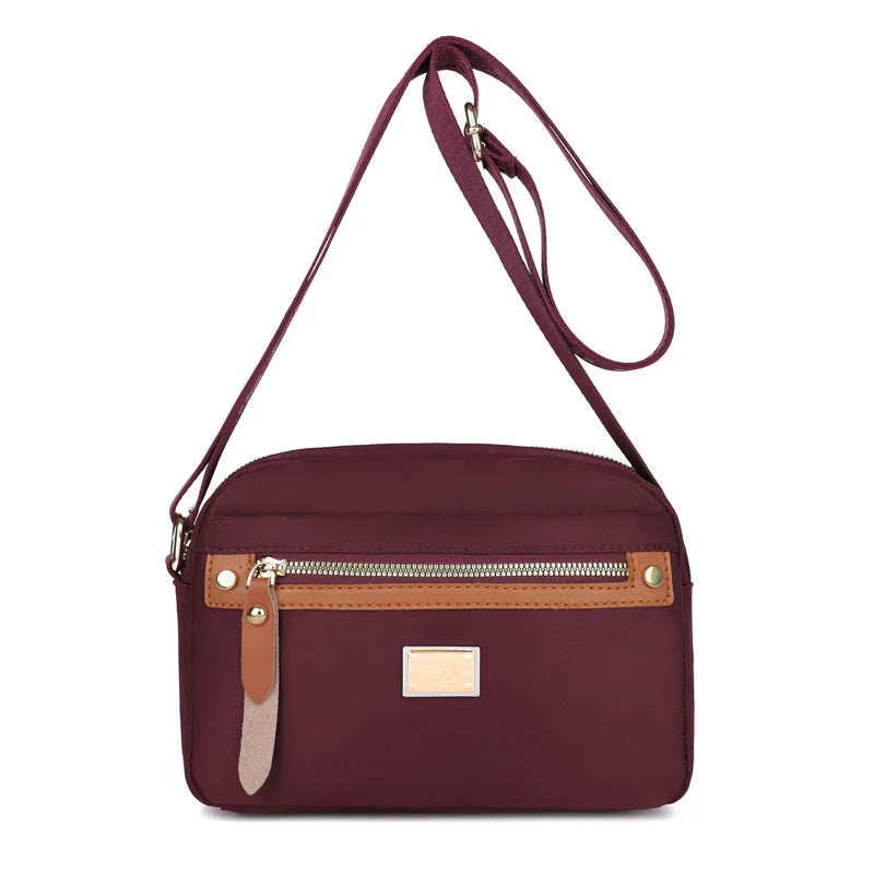 Nylon crossbody bag