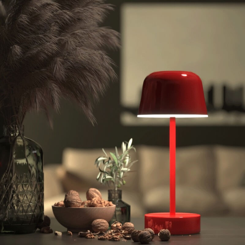 Modern Metal Rechargeable Table Lamp
