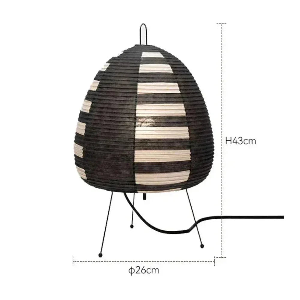 Table Lamp Modern Soft Glow Japanese Paper Lighting