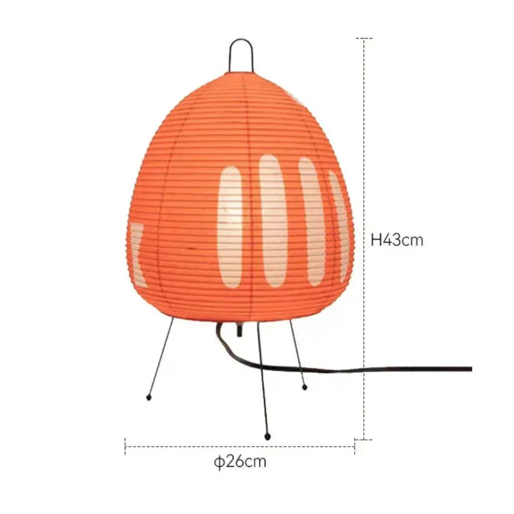 Table Lamp Modern Soft Glow Japanese Paper Lighting