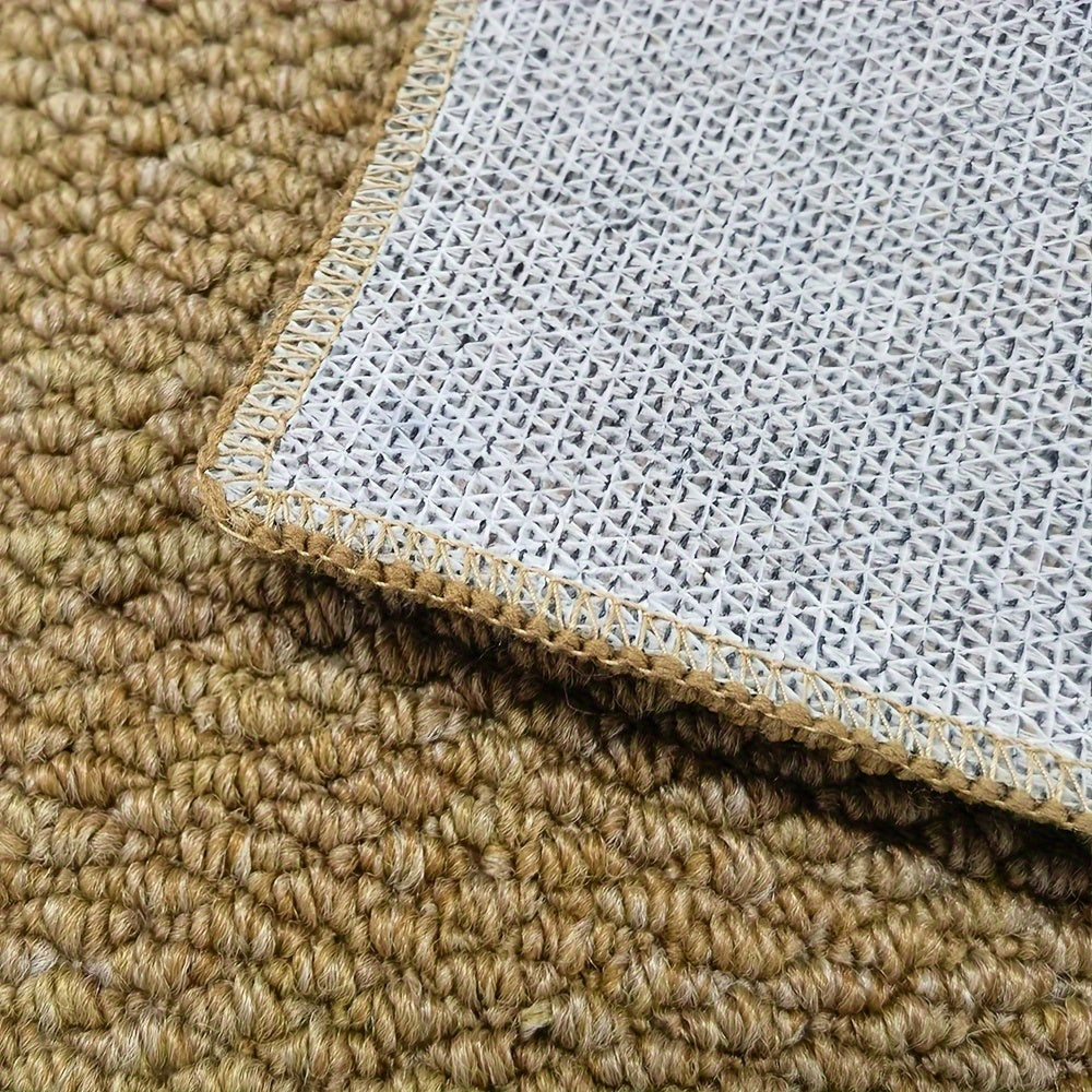 Door Mat Beige Washable Non Slip Rug