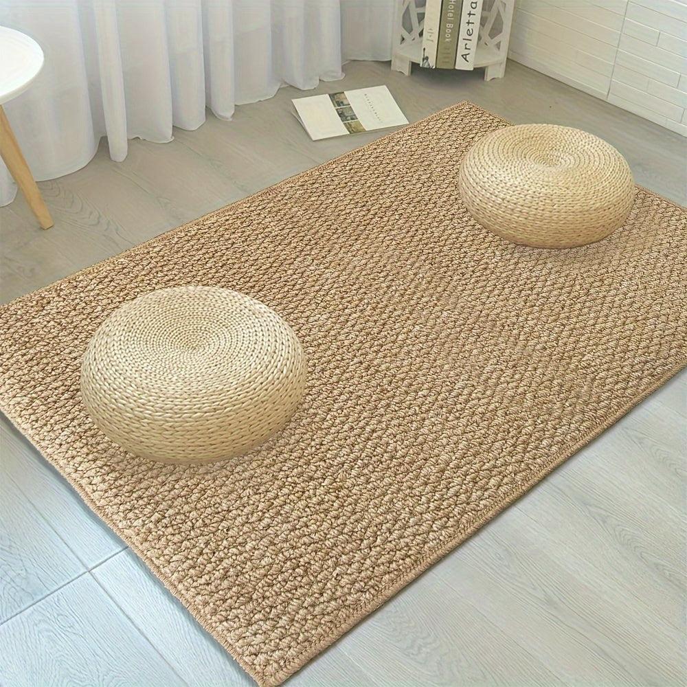 Door Mat Beige Washable Non Slip Rug