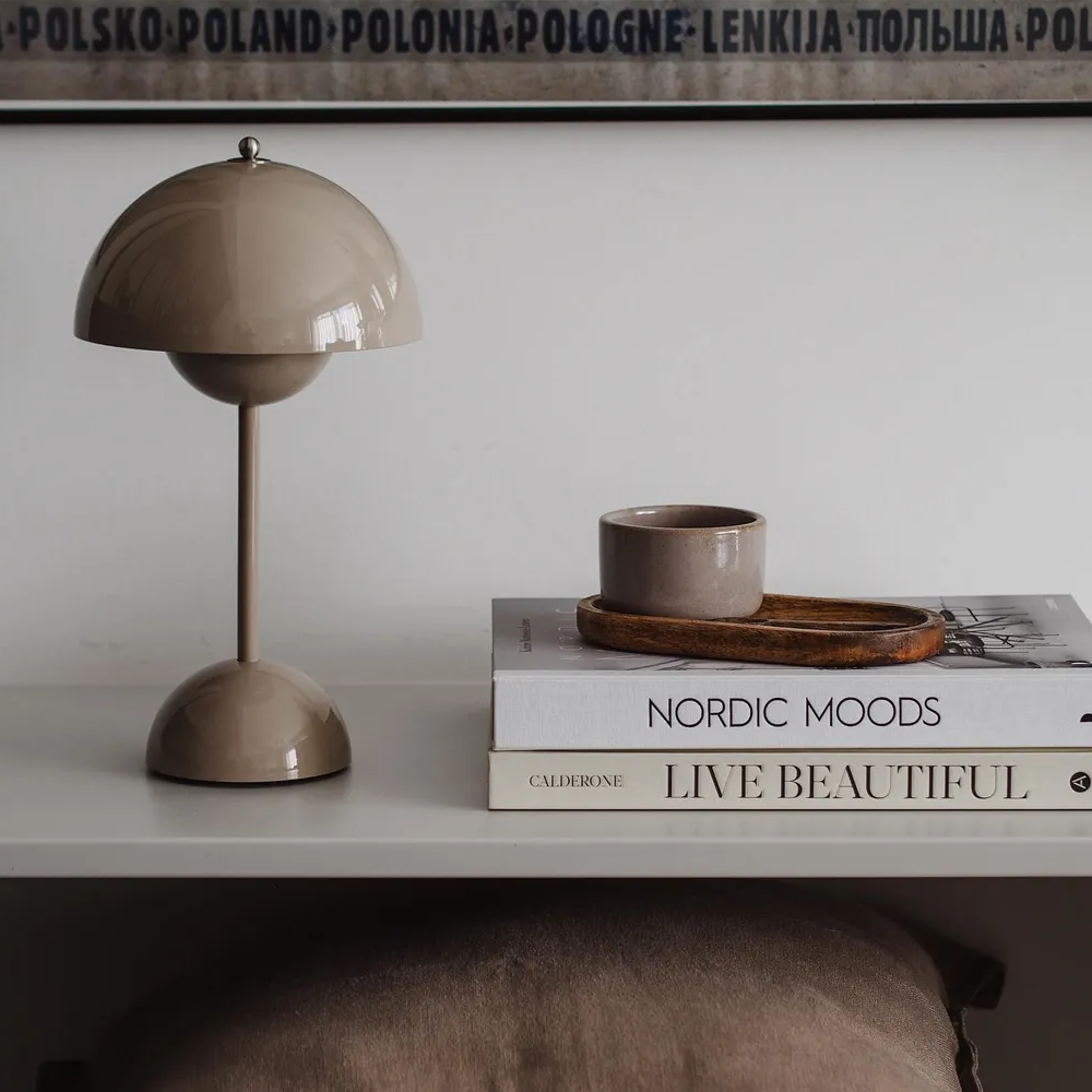 Table Lamp Cordless Dimmable LED Modern Light